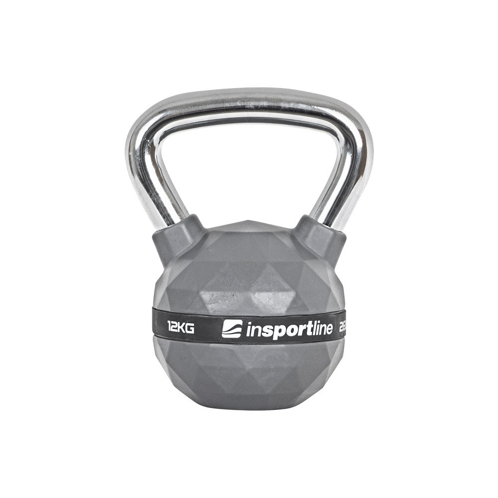 inSPORTline Pogumovaná činka  Ketlebel PU 12kg inSPORTline