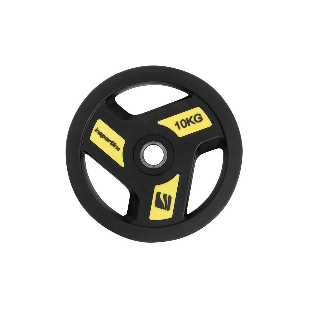 inSPORTline Pogumovaný kotouč  Herk 10 kg 30 mm inSPORTline