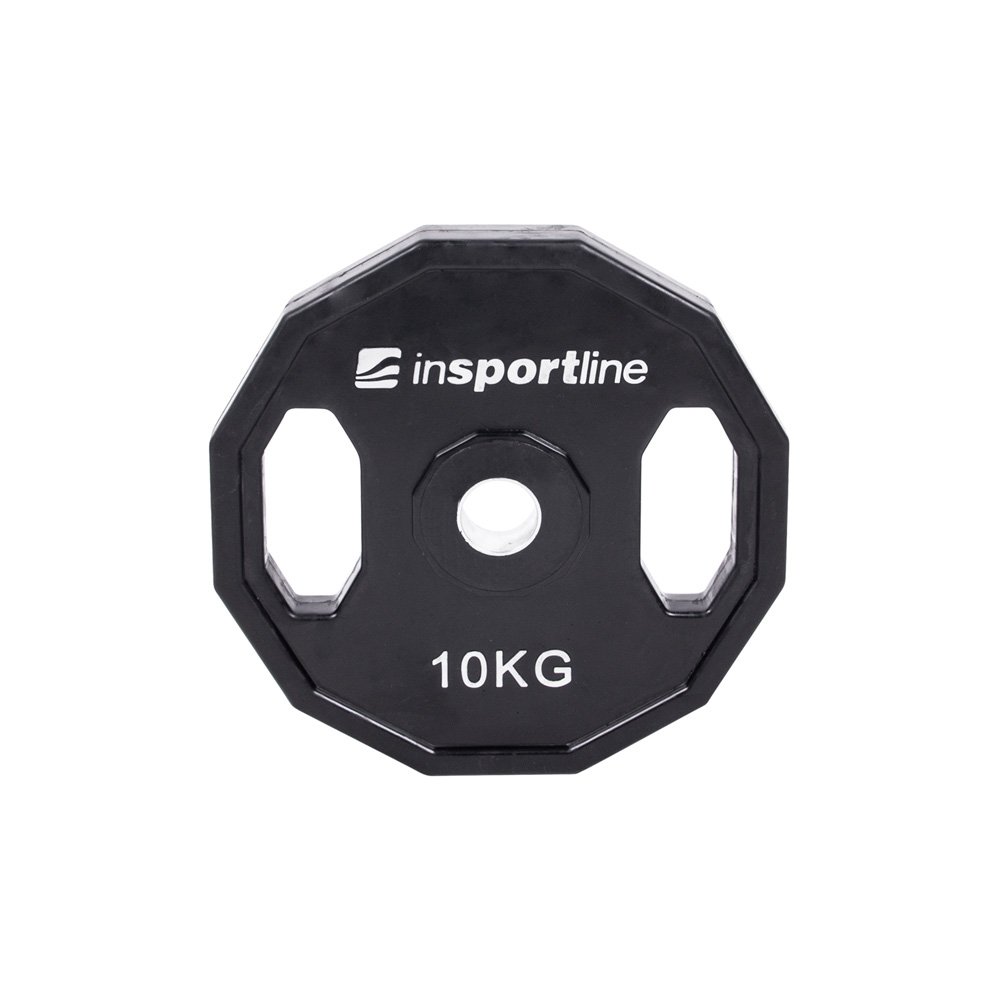inSPORTline Pogumovaný kotouč  Ruberton 10 kg 30 mm inSPORTline