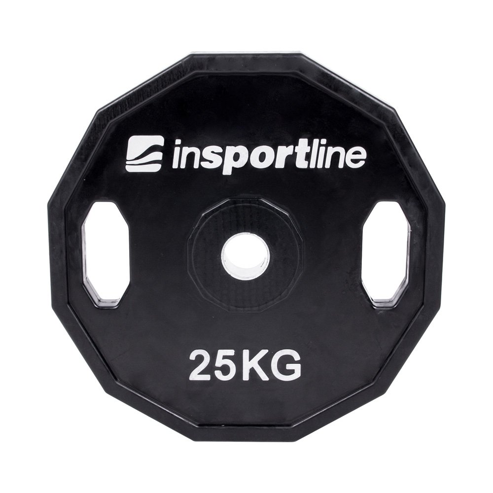 inSPORTline Pogumovaný kotouč  Ruberton 25 kg 30 mm inSPORTline