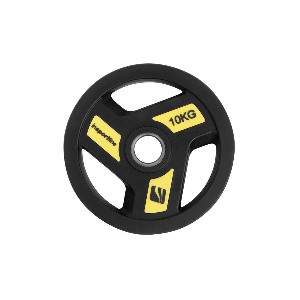 inSPORTline Pogumovaný olympijský kotouč  Herk OL 10 kg 50 mm inSPORTline