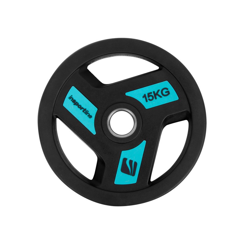 inSPORTline Pogumovaný olympijský kotouč  Herk OL 15 kg 50 mm inSPORTline