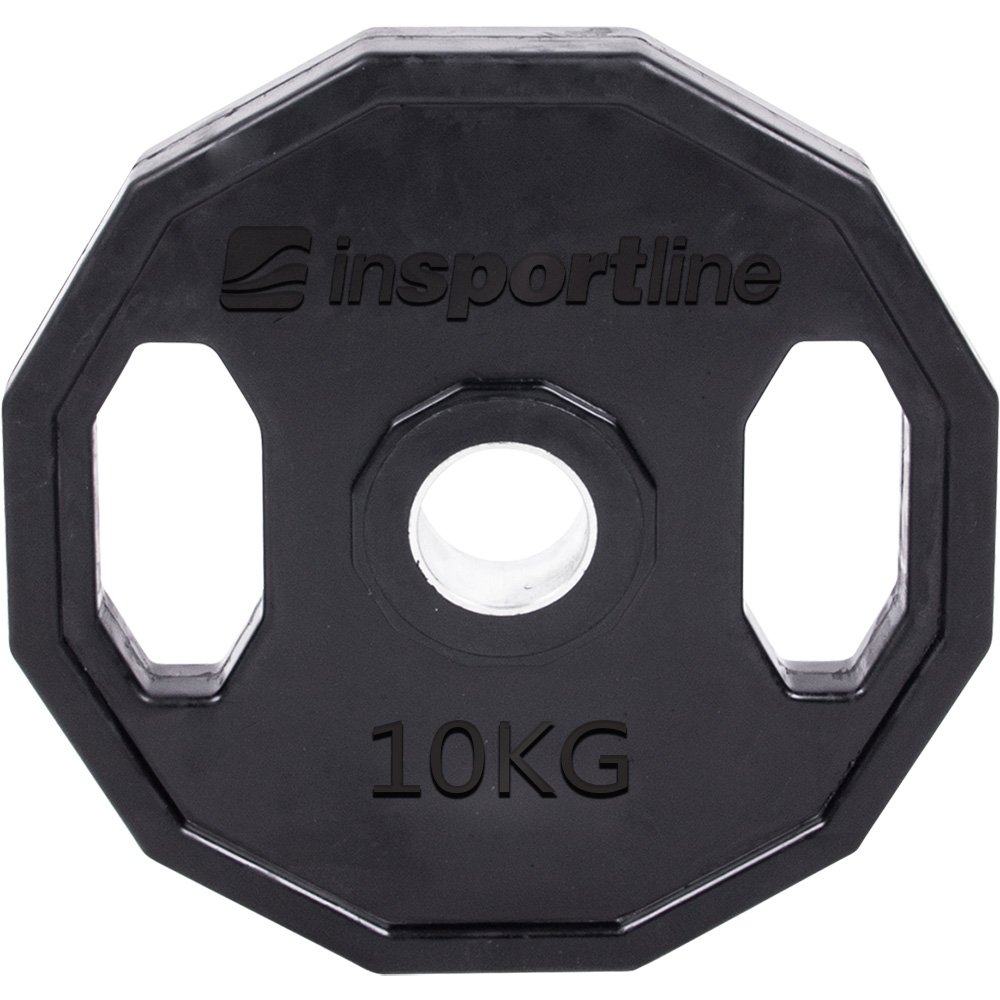 inSPORTline Pogumovaný olympijský kotouč  Ruberton 10 kg 50 mm inSPORTline