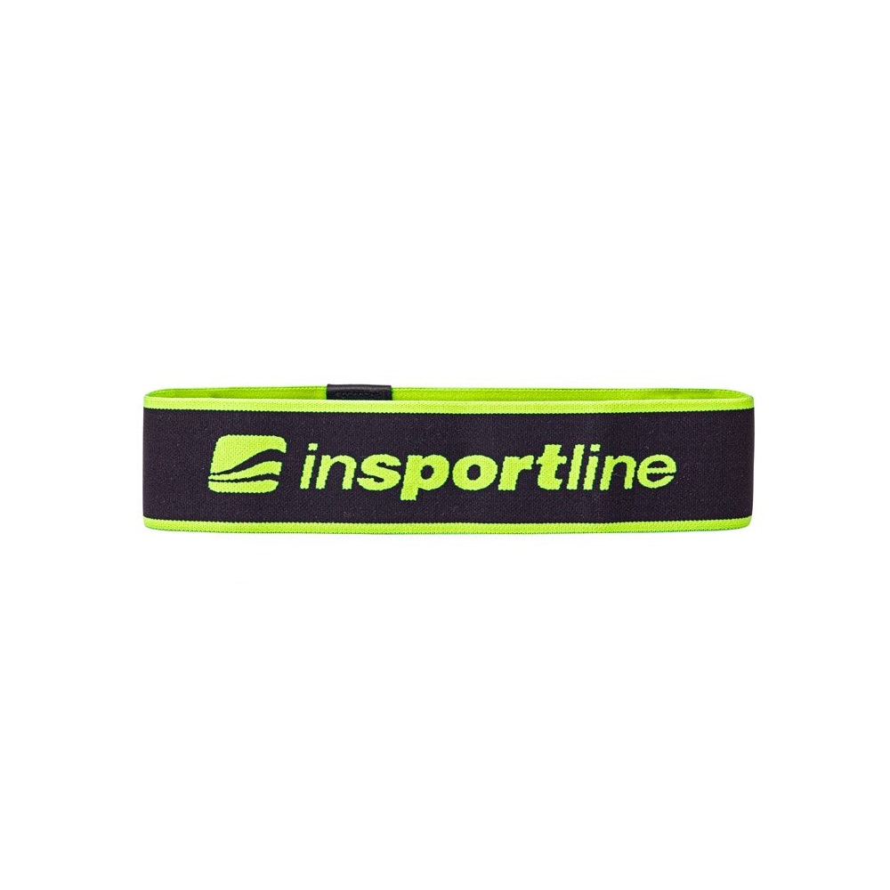 inSPORTline Posilovací smyčka Hiplop S 60x6 cm / 13 kg fluo zelená inSPORTline