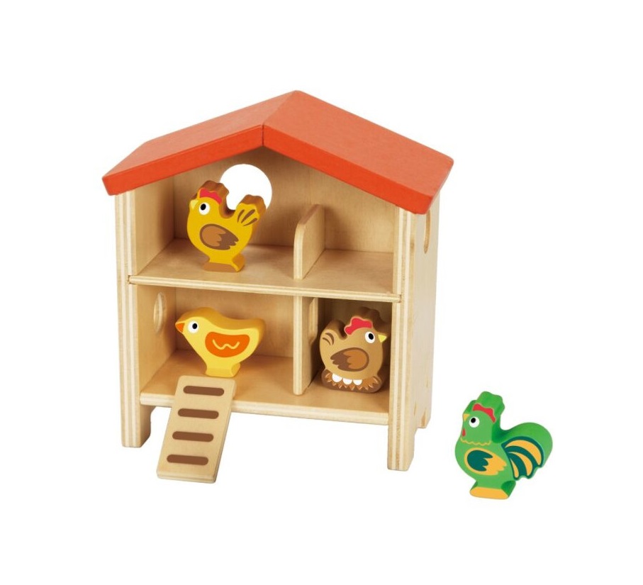 2Kids Toys Domeček pro slepičky 6 ks 2Kids Toys