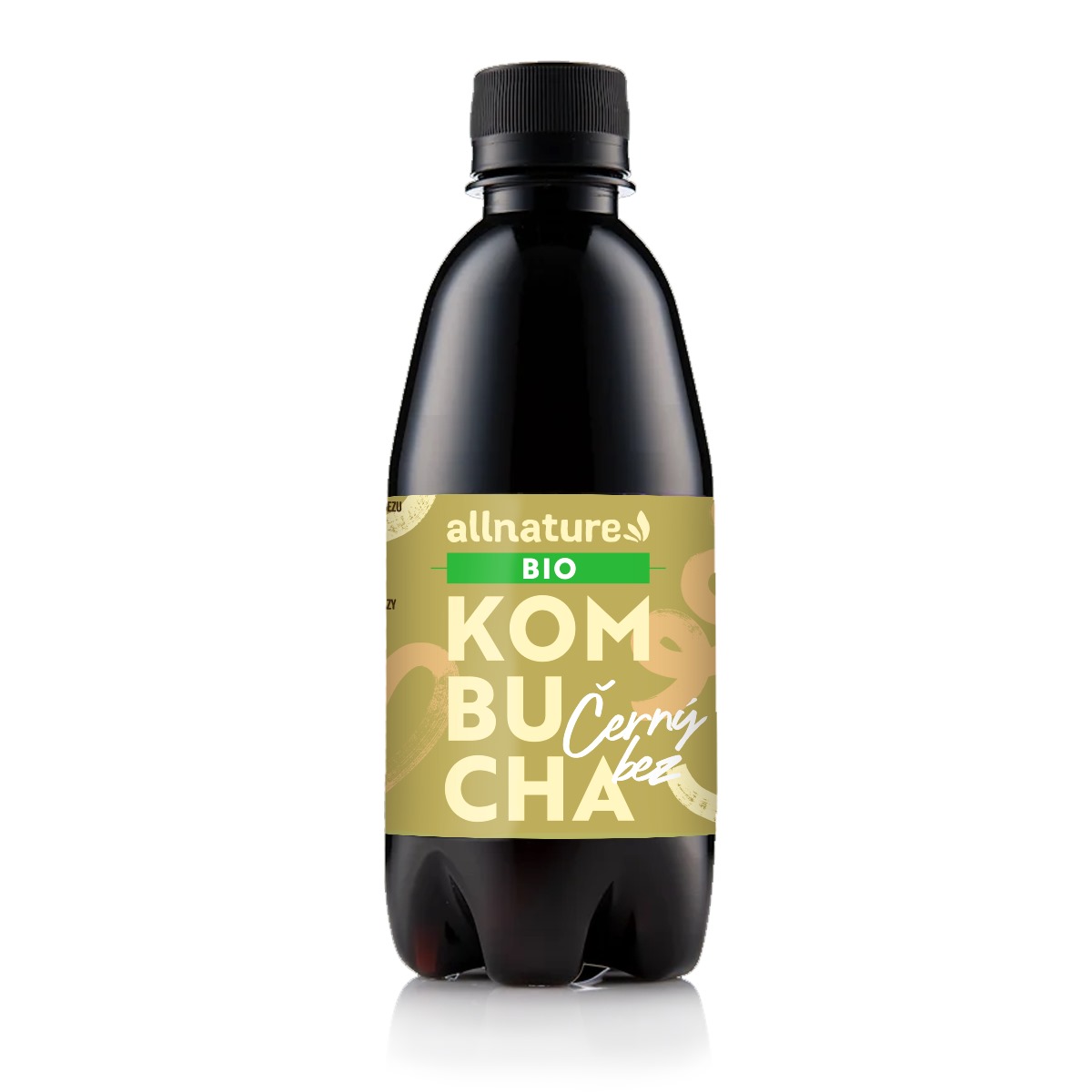 Allnature Kombucha BIO černý bez 330 ml Allnature