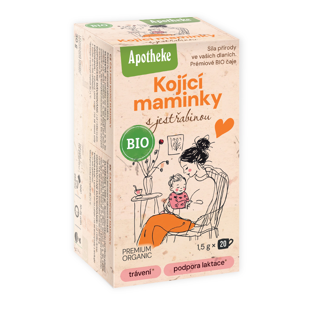 Apotheke BIO Kojící maminky nálevové sáčky 20x1