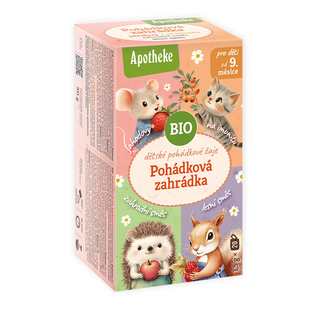 Apotheke Dětský BIO Pohádkový čaj Pohádková zahrádka 20x1