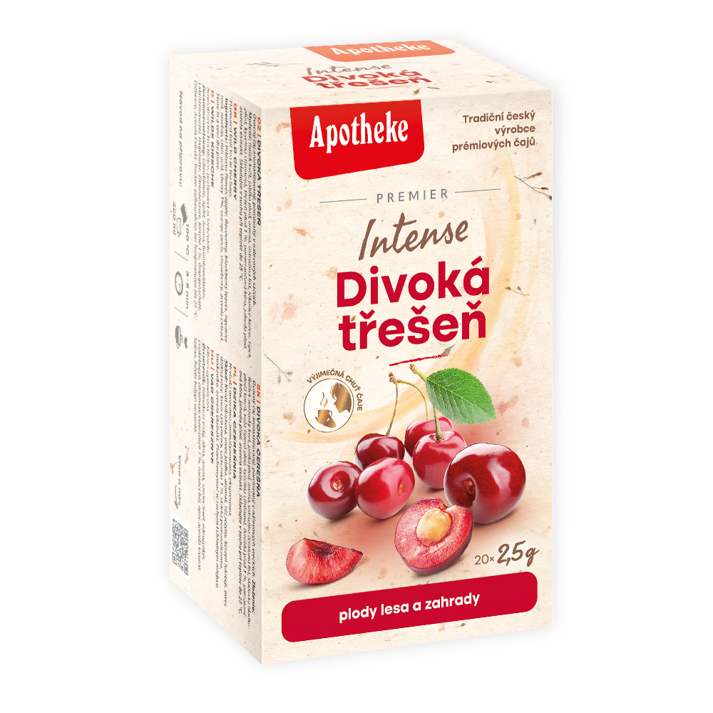 Apotheke Intense Divoká třešeň porcovaný čaj 20x2