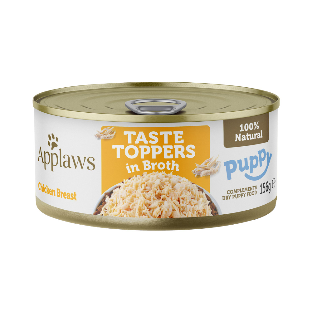 Applaws Taste Toppers Dog Puppy Kuřecí prsa konzerva 156 g Applaws