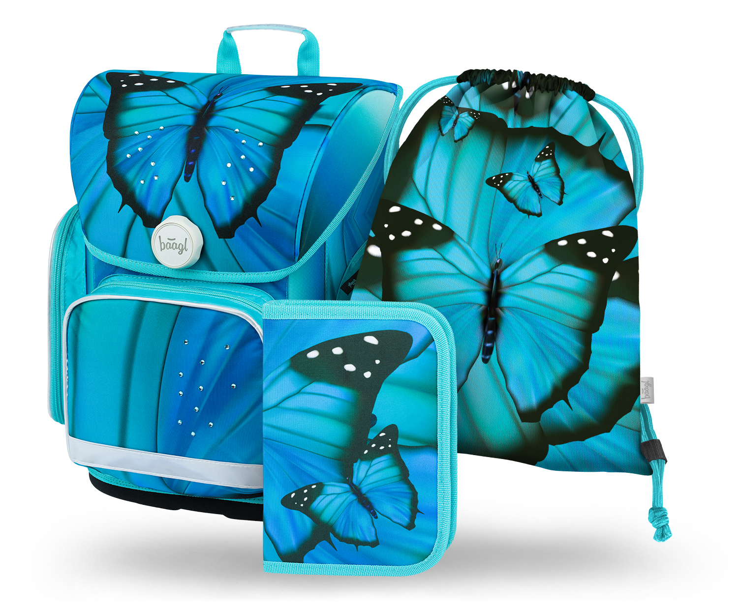 Baagl 3 SET Ergo Butterfly: aktovka