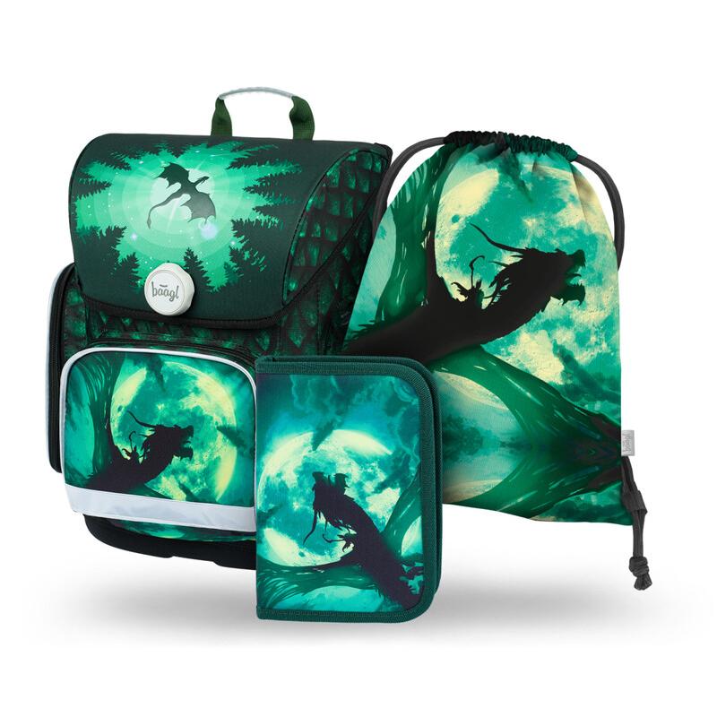 Baagl 3 SET Ergo Drak: aktovka