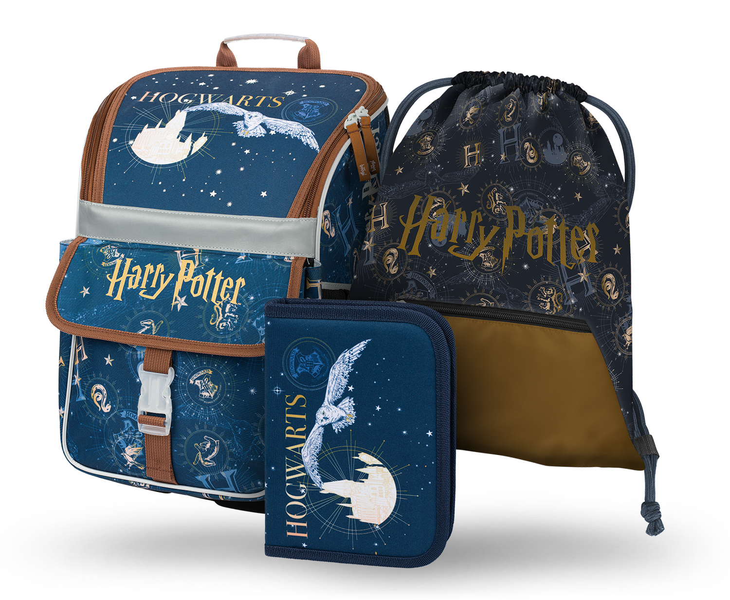 Baagl 3 SET Zippy Harry Potter Bradavice: aktovka
