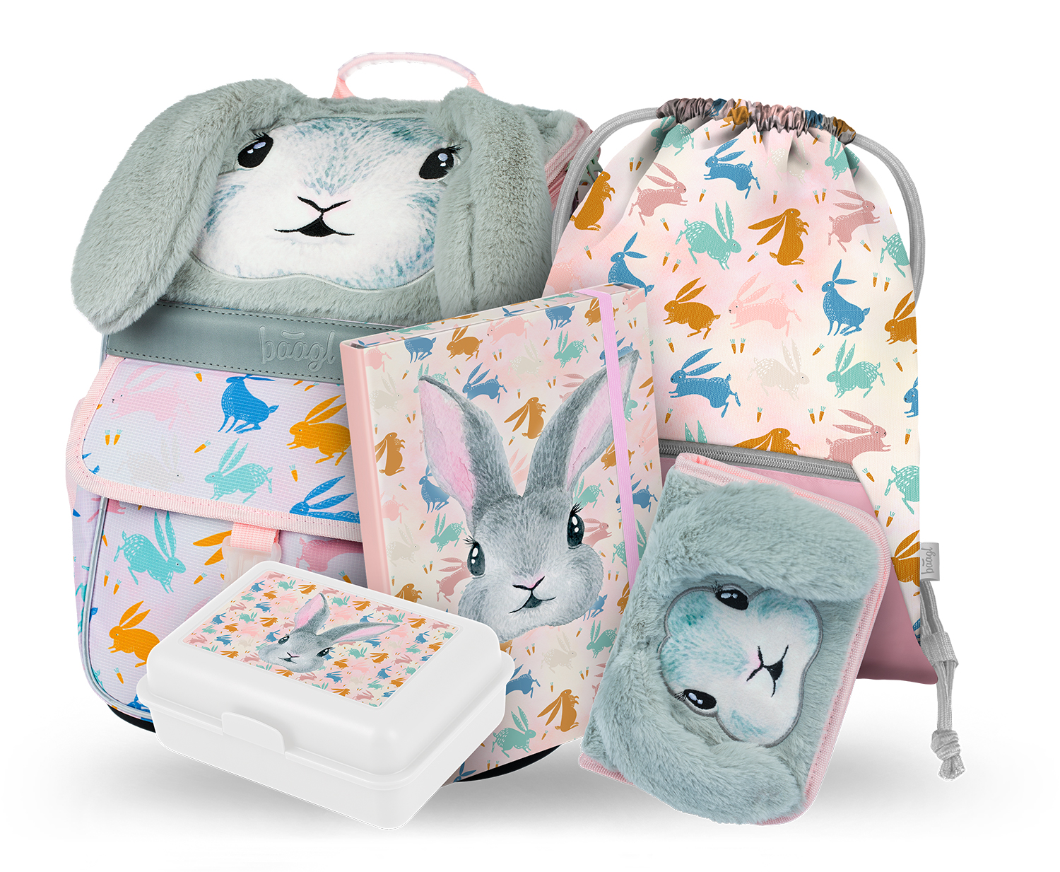 Baagl 5 SET Zippy Bunny: aktovka