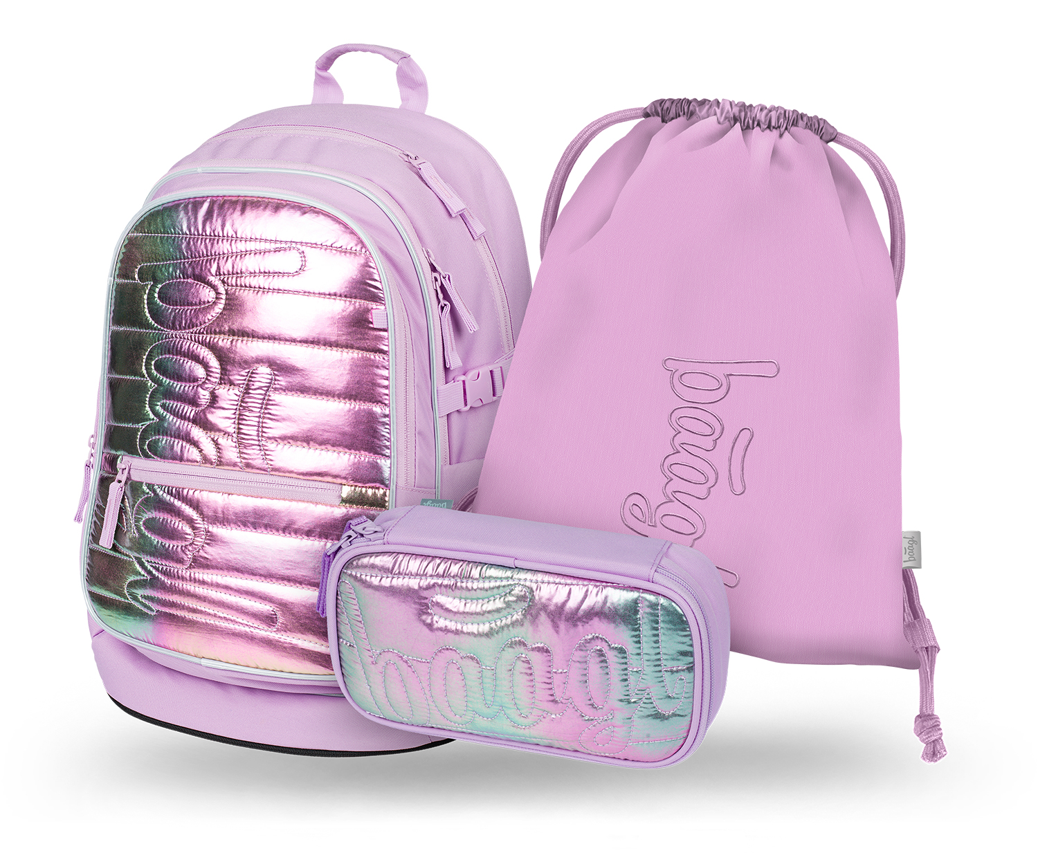 Baagl SET 3 Core Lavender: batoh