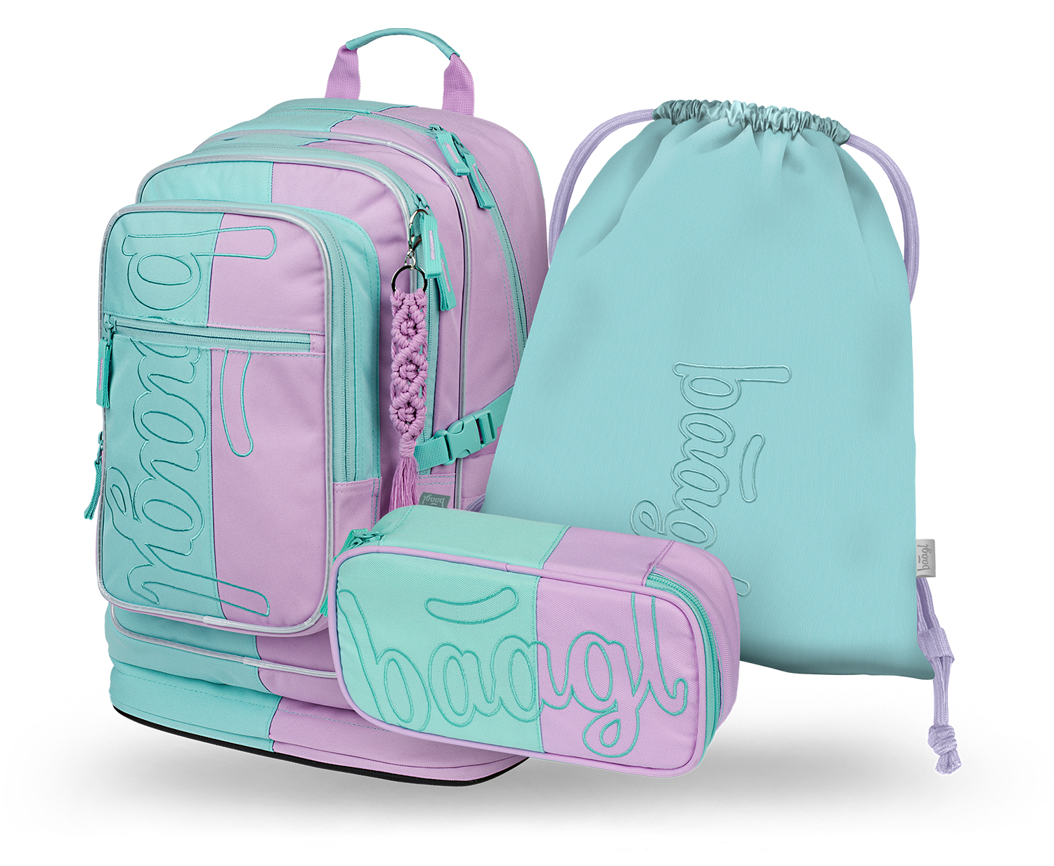 Baagl SET 3 Cubic Sweet: batoh