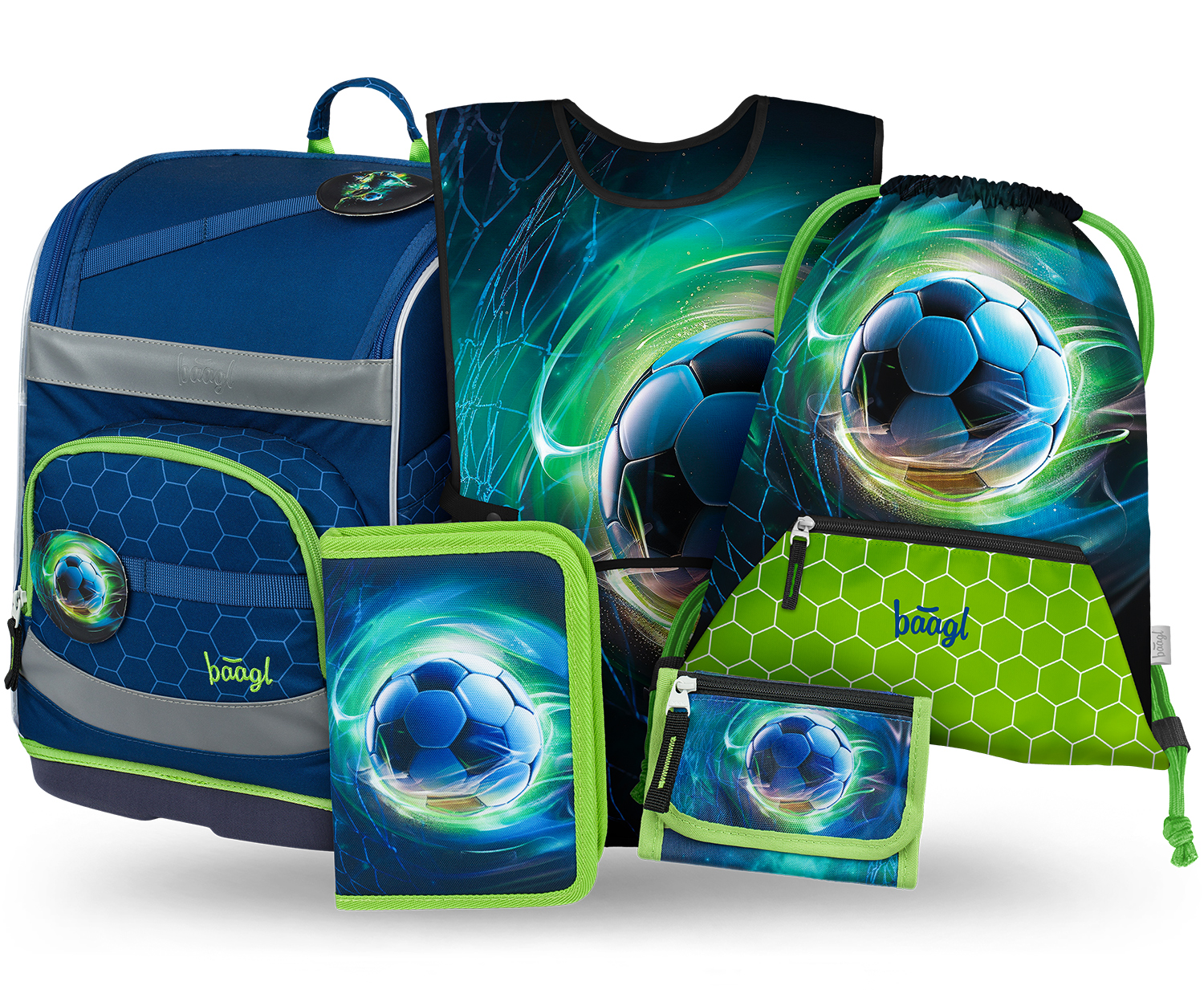 Baagl SET 5 Zippy Plus Fotbalový Míč: aktovka