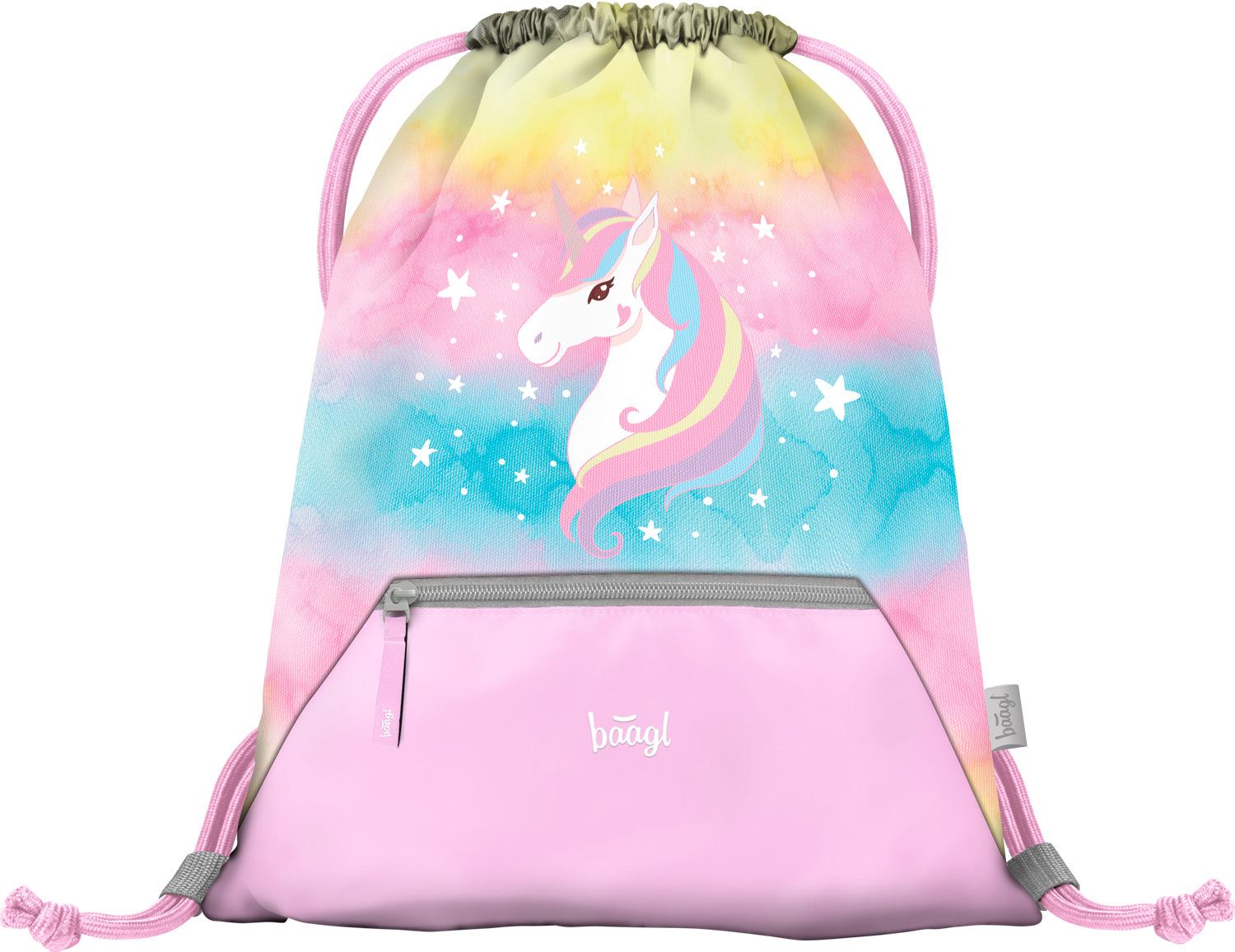 Baagl Sáček s kapsou Rainbow Unicorn Baagl