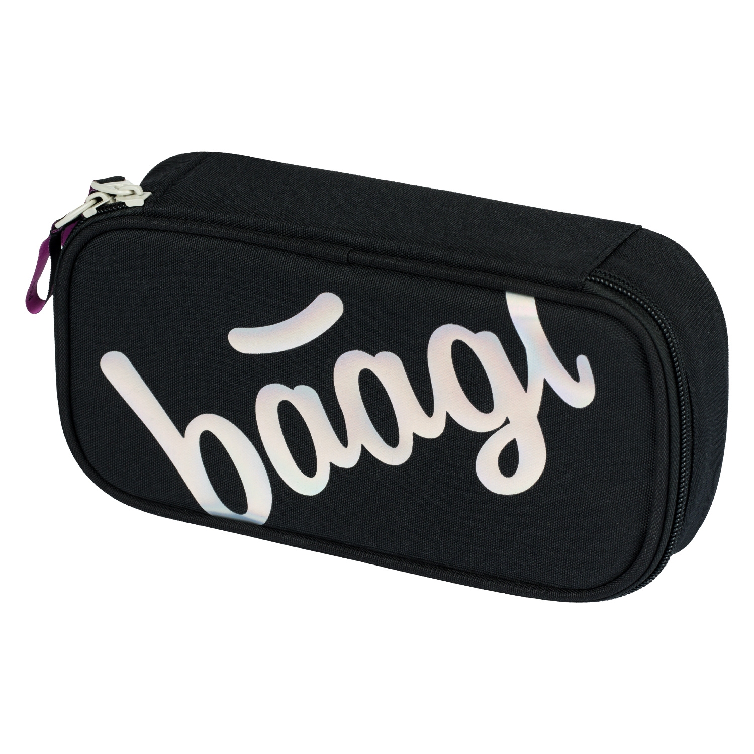 Baagl Školní penál etue Metallic Holo Baagl