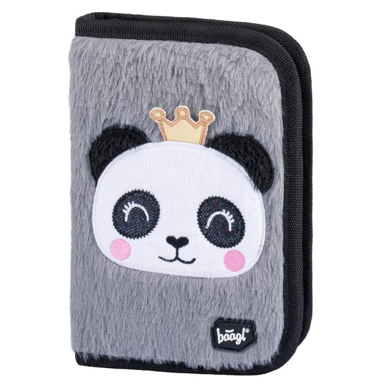 Baagl Školní penál jednopatrový Panda Baagl