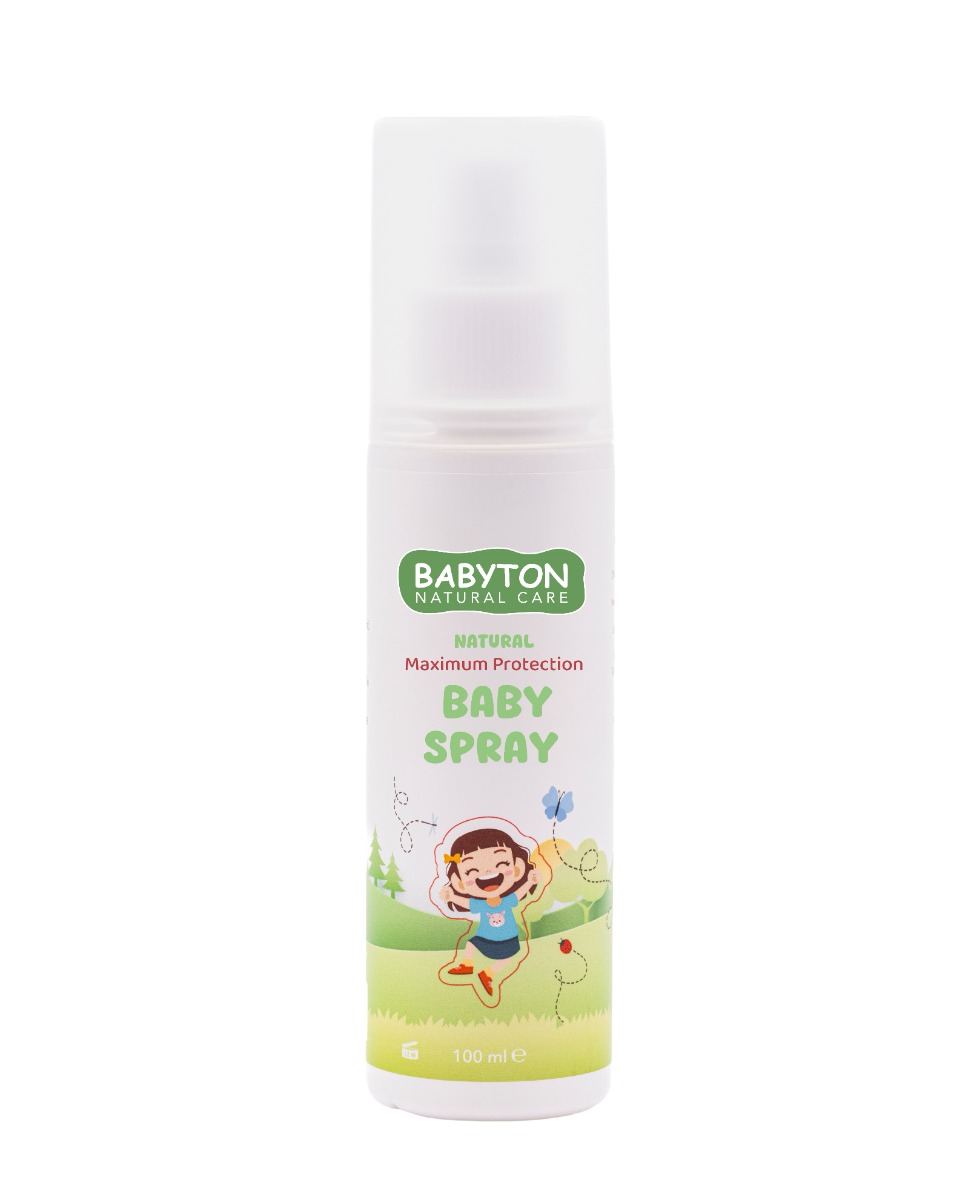 Babyton Přírodní ochranný sprej proti komárům 100 ml Babyton