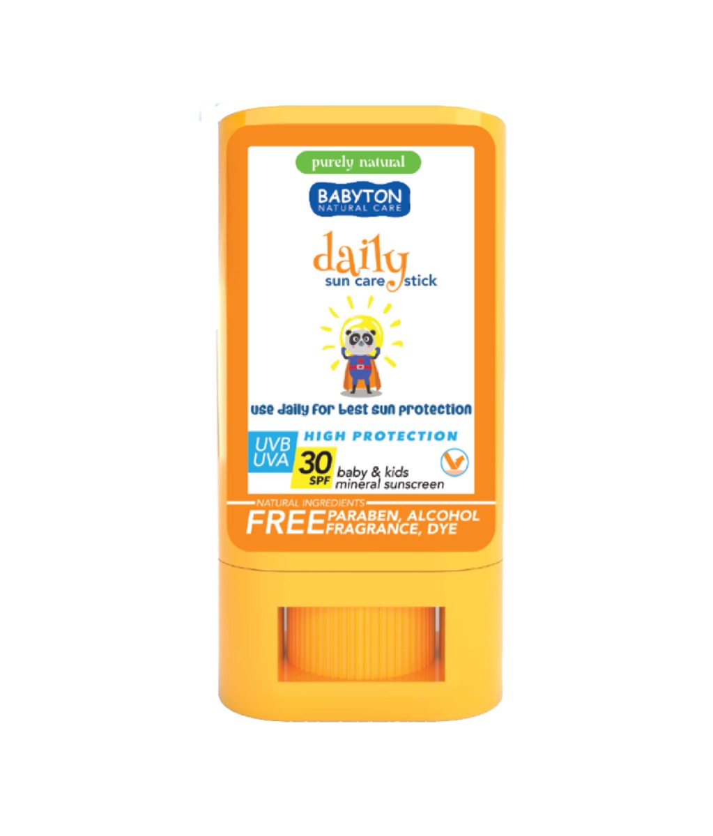 Babyton Přírodní opalovací krém v tyčince SPF30 20 g Babyton