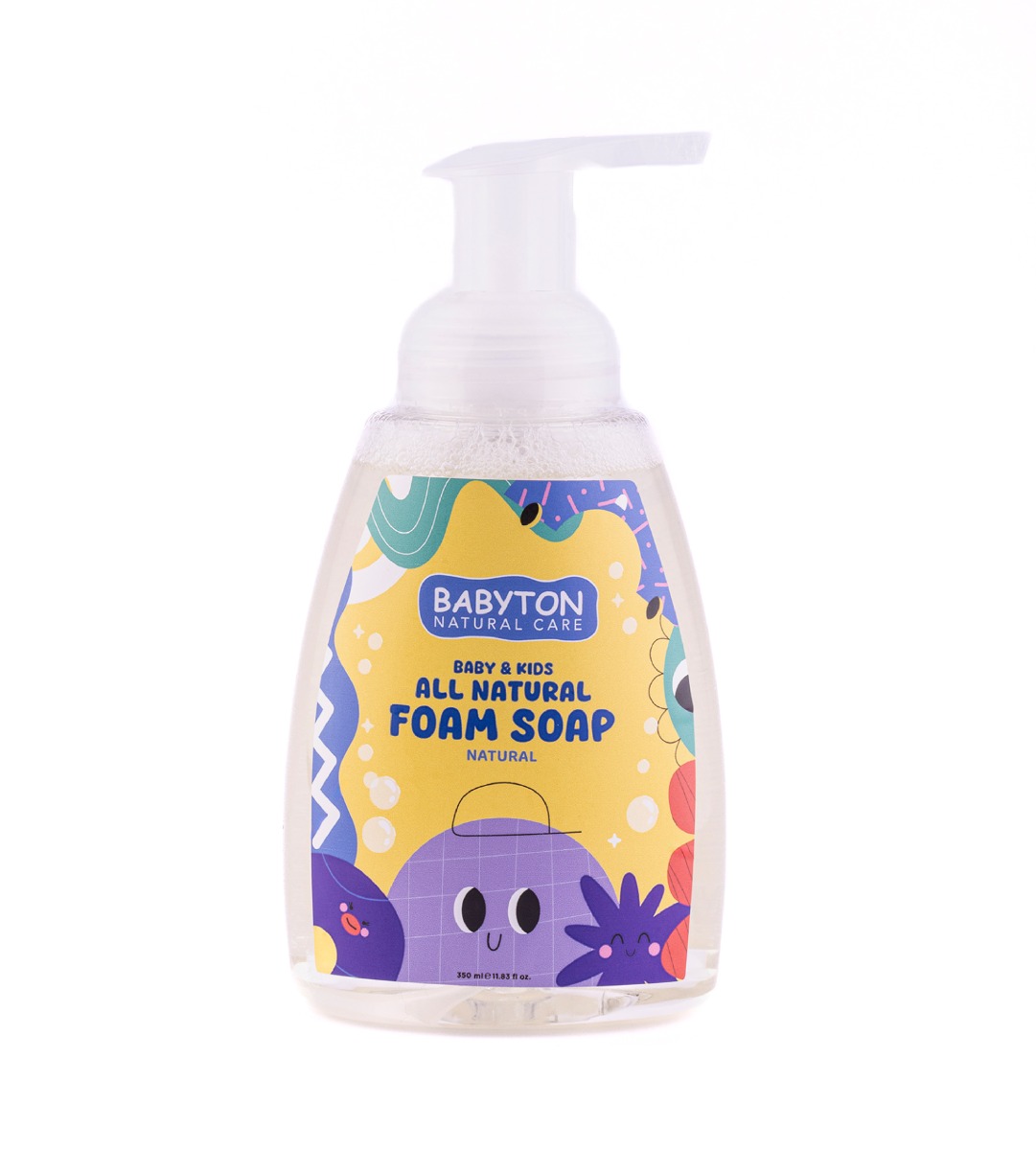 Babyton Přírodní pěnové mýdlo na ruce Natural 350 ml Babyton