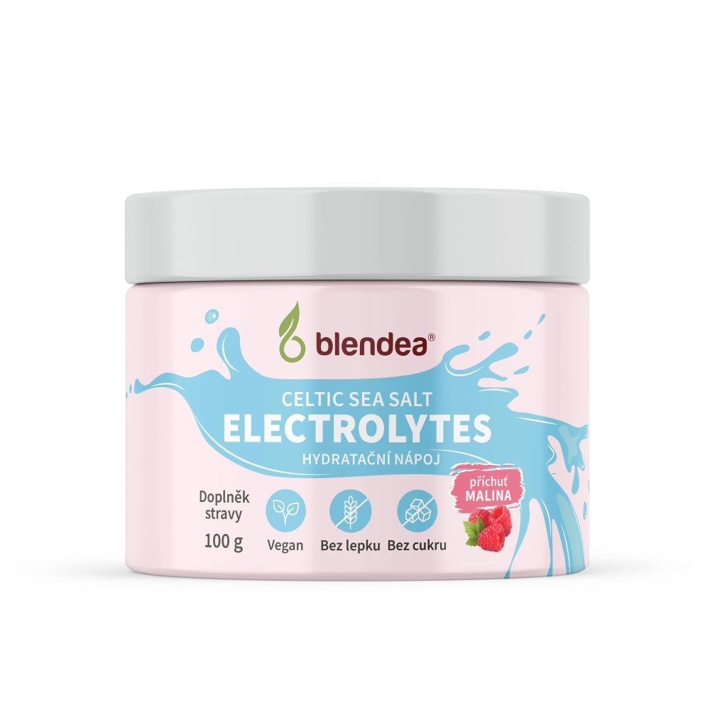 Blendea Elektrolyty hydratační nápoj malina 100 g Blendea