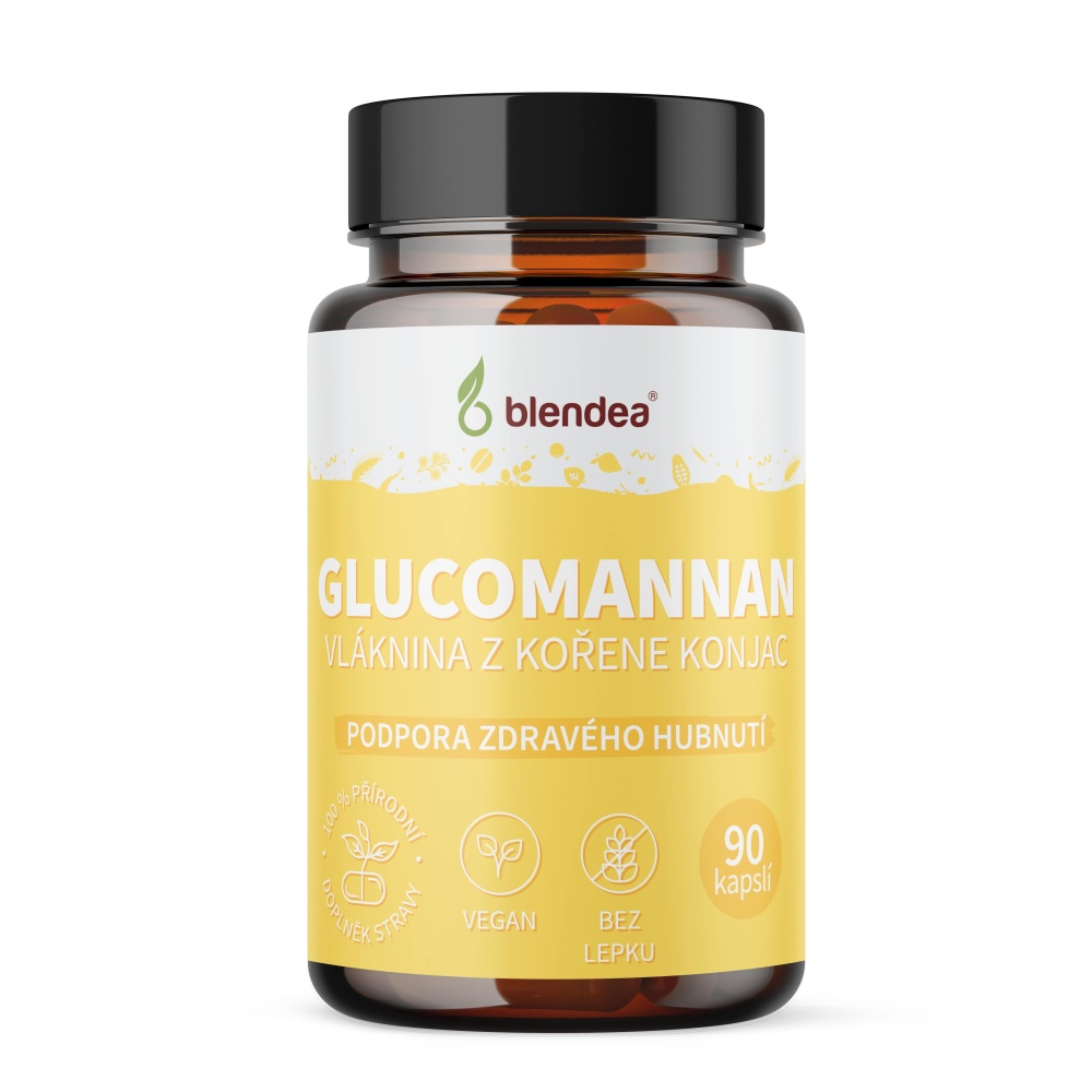 Blendea Glucomannan 90 kapslí Blendea