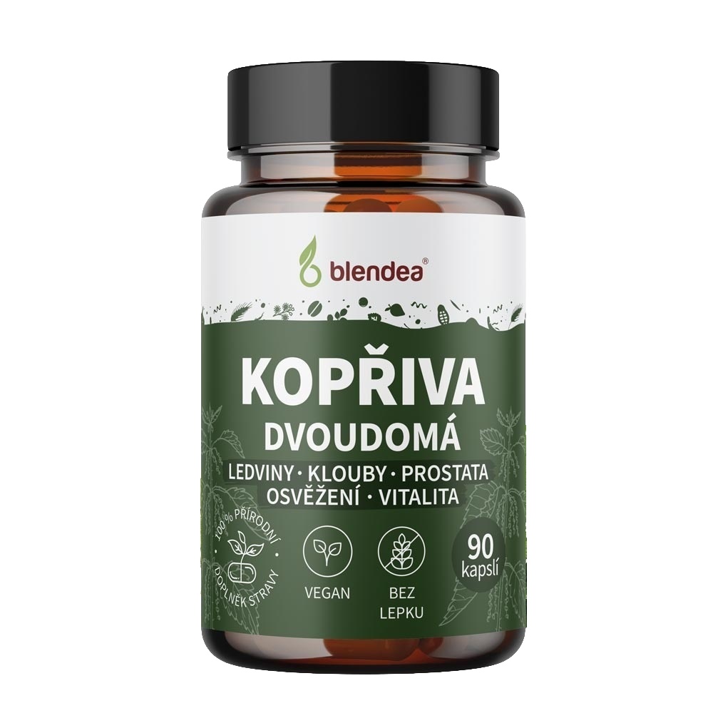 Blendea Kopřiva dvoudomá extrakt 90 kapslí Blendea