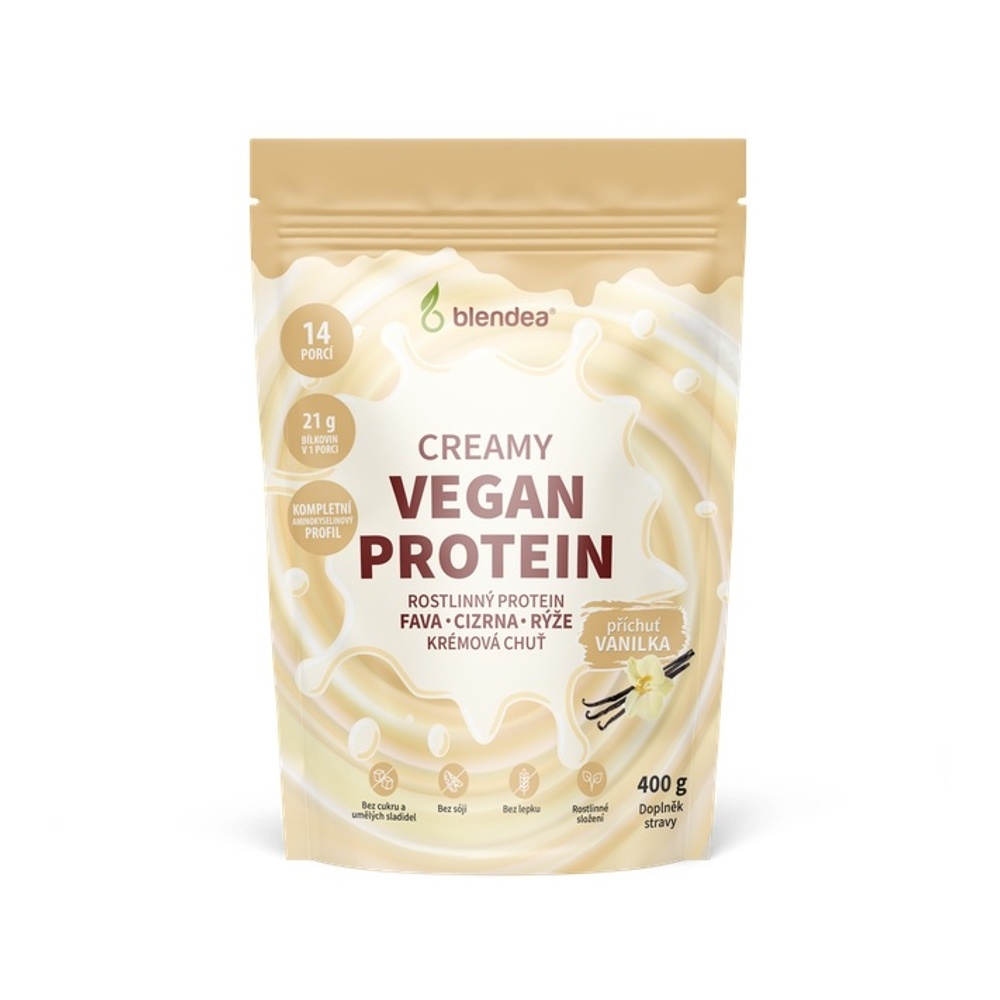 Blendea Vegan Protein Creamy vanilka 400 g Blendea
