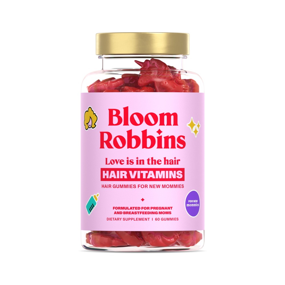 Bloom Robbins LOVE is in the HAIR - Hair gummies for new mommies 60 ks Bloom Robbins