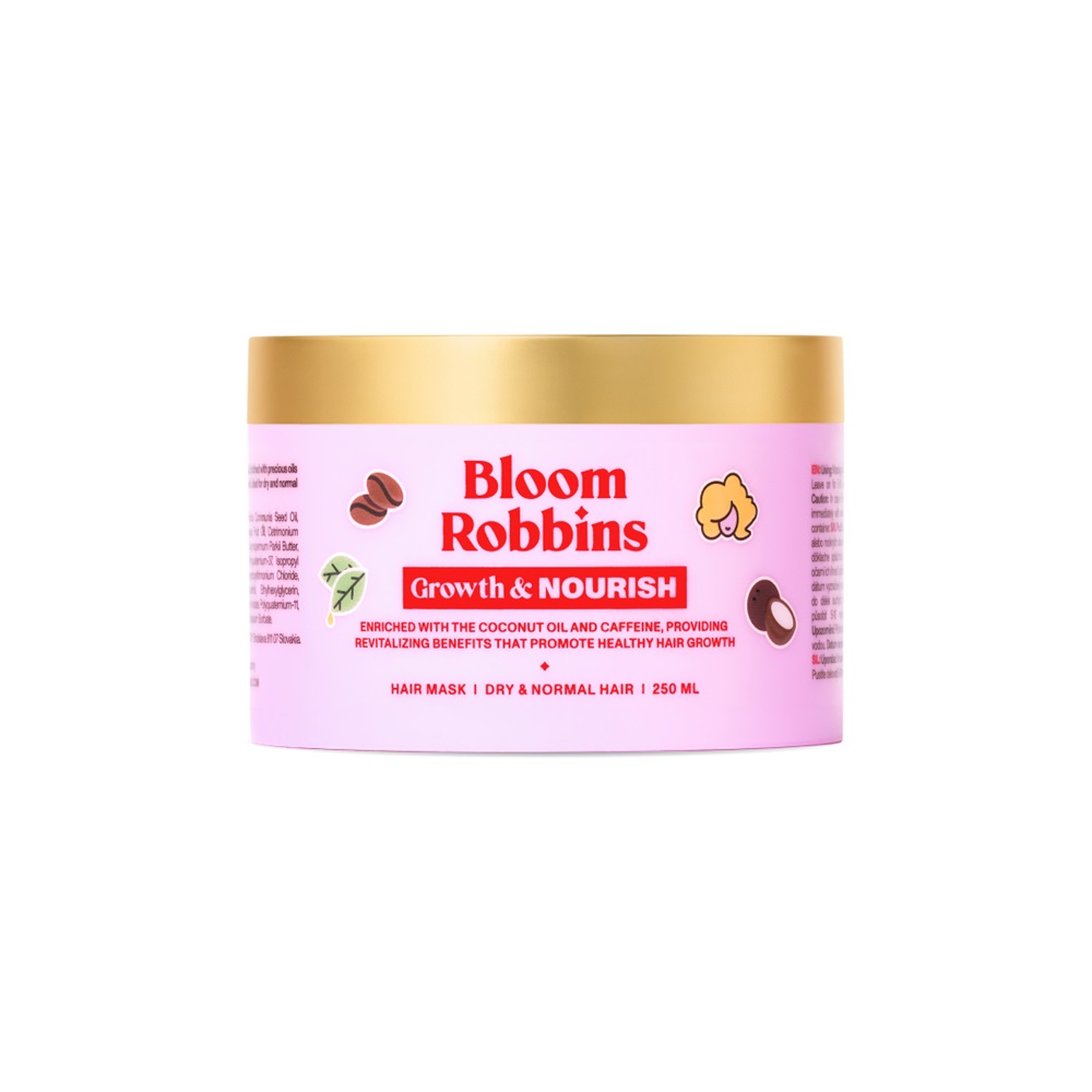 Bloom Robbins Maska pro výživu a růst vlasů s bambuckým máslem 250 ml Bloom Robbins