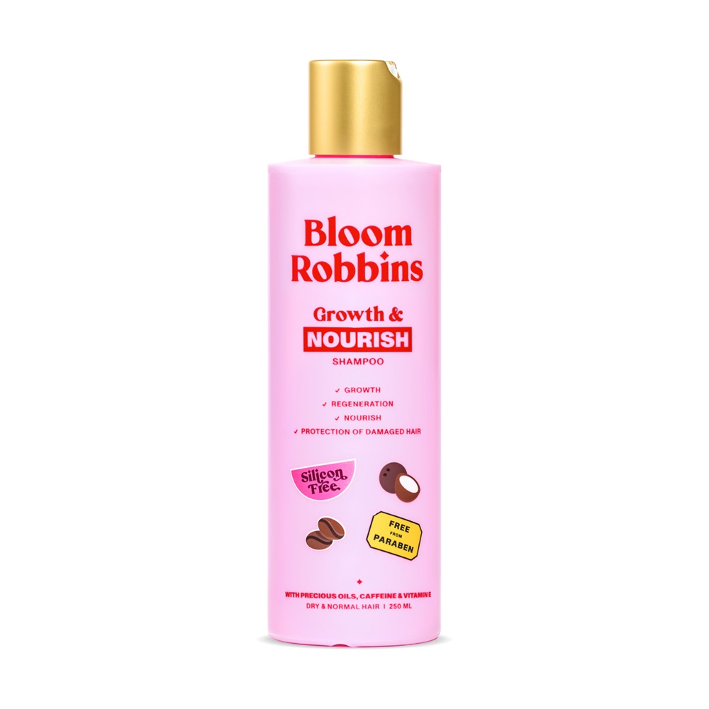 Bloom Robbins Šampon pro výživu a růst vlasů s bambuckým máslem 250 ml Bloom Robbins