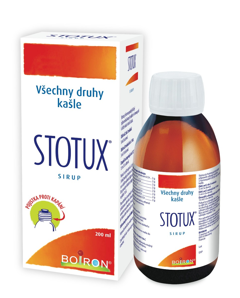 Boiron Stotux sirup 200 ml Boiron