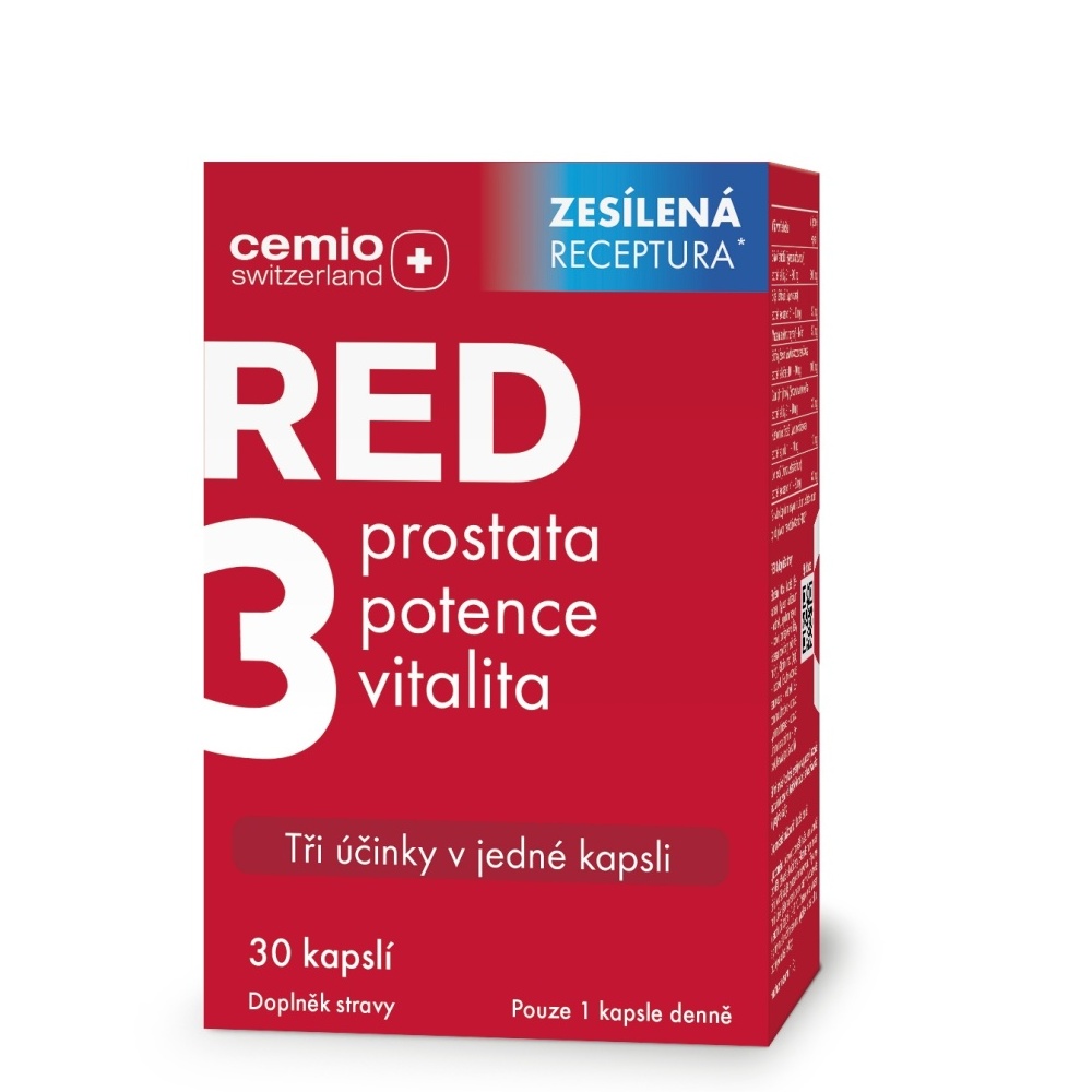 Cemio RED3 30 kapslí Cemio