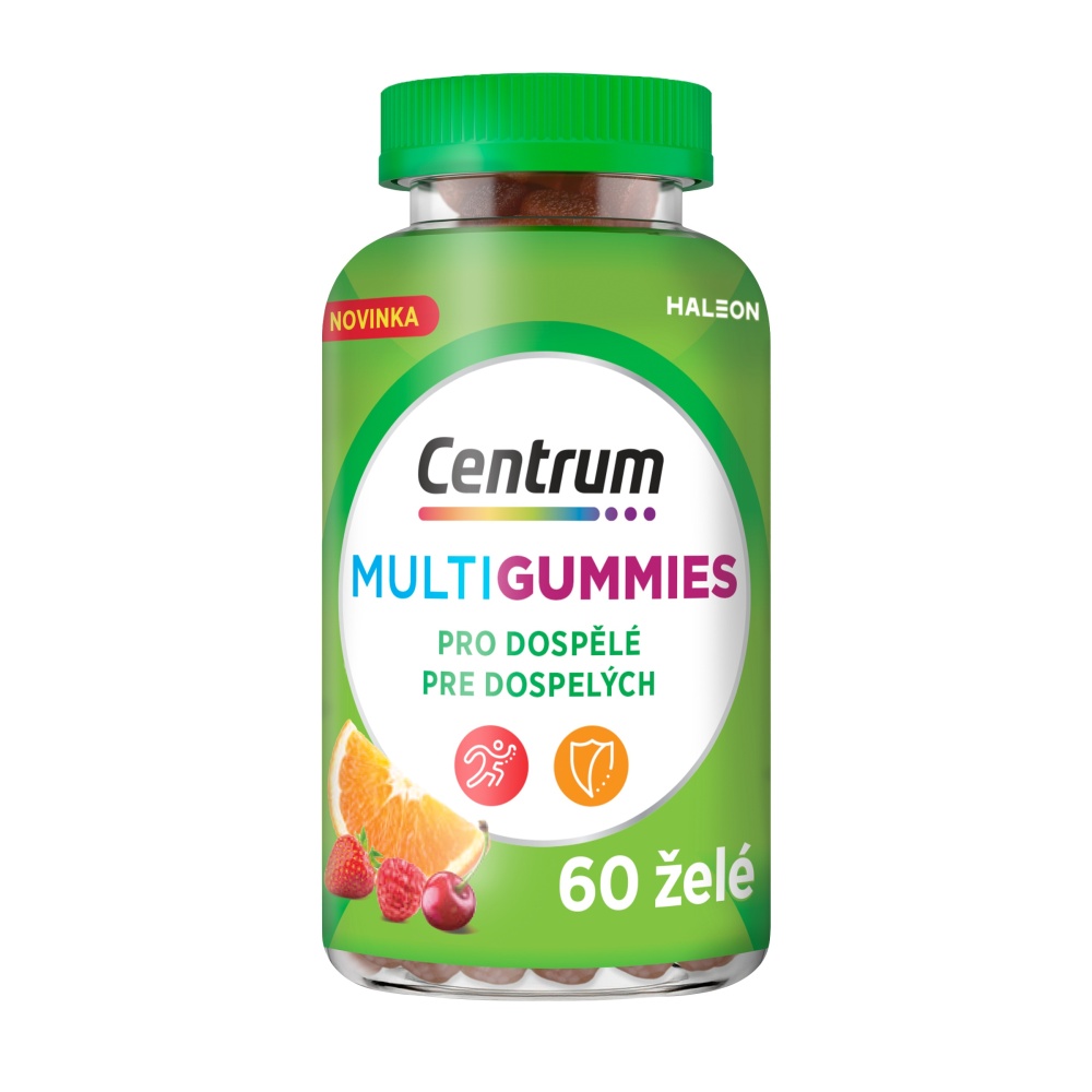 Centrum Multigummies pro dospělé 60 želatinových pastilek Centrum