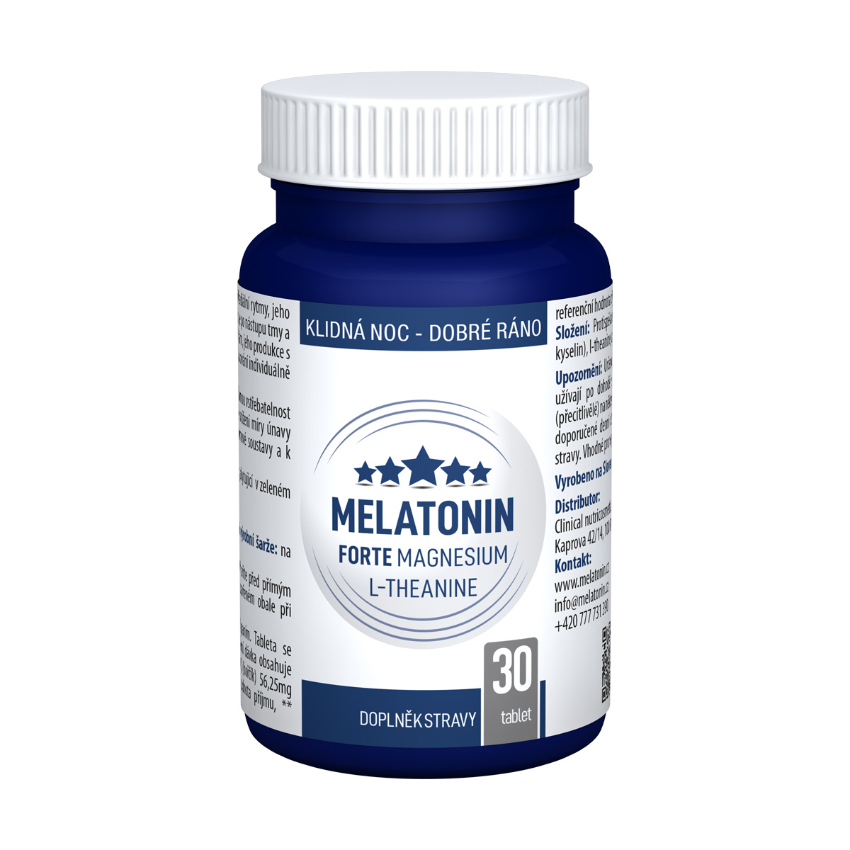 Clinical Melatonin Forte Magnesium L-Theanine 30 tablet Clinical