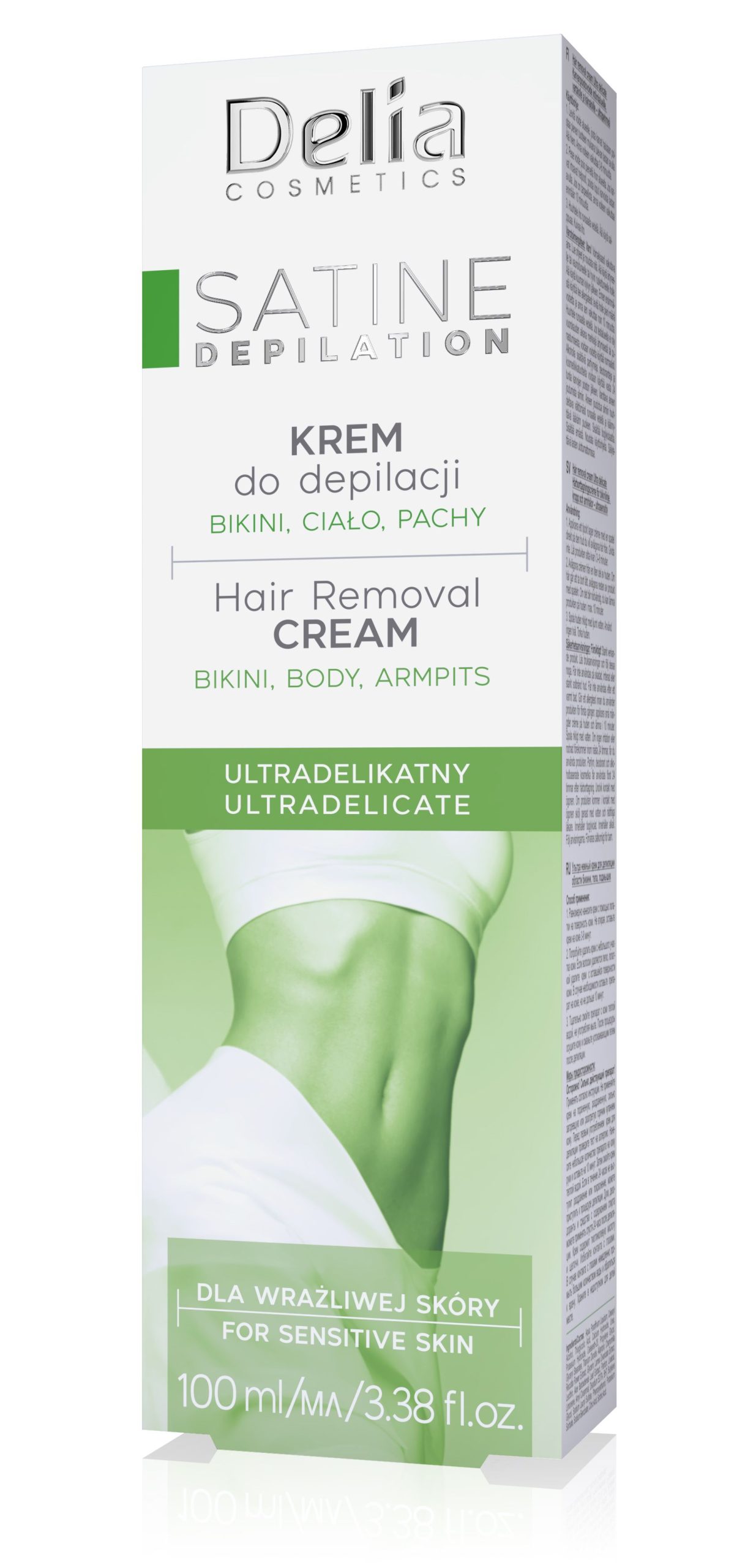 Delia Satine depilační krém 100 ml Delia