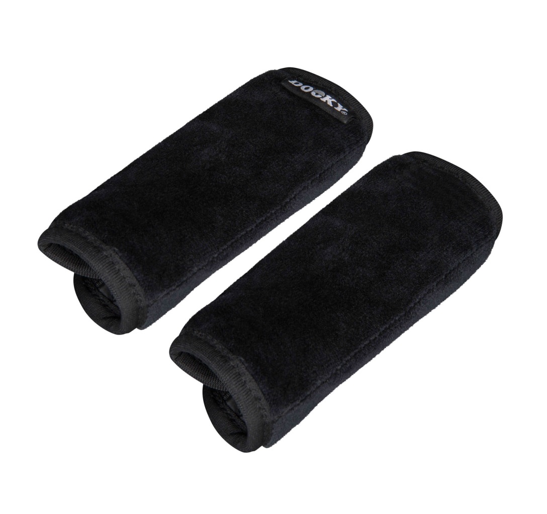 Dooky Chránič pásu Seatbelt Pads 2 ks black Dooky
