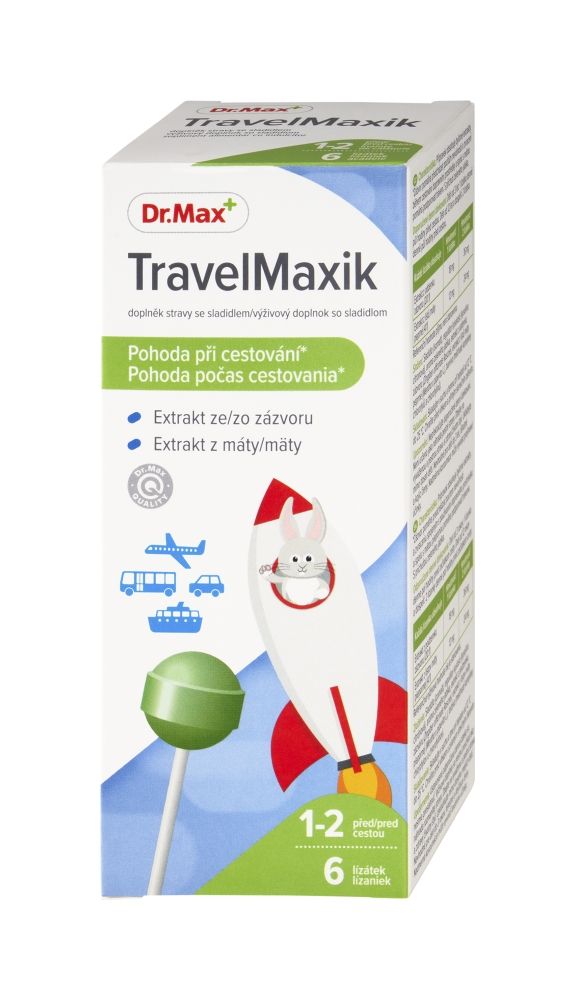 Dr. Max TravelMaxik 6 lízátek Dr. Max