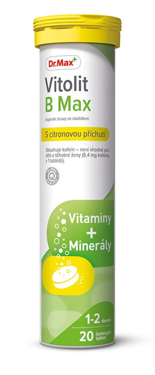Dr. Max Vitolit B Max 20 šumivých tablet Dr. Max