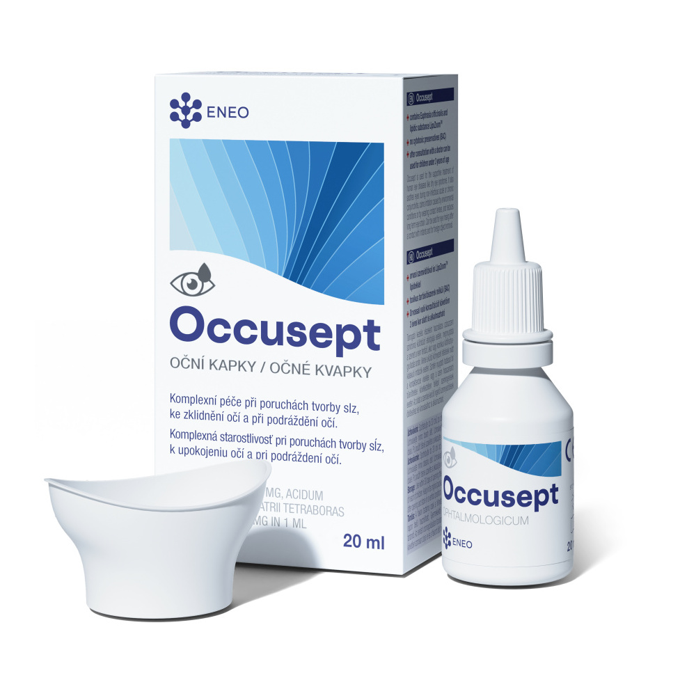 ENEO Occusept oční kapky s vaničkou 20 ml ENEO