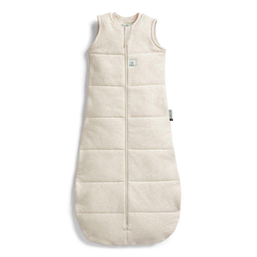 Ergopouch Pytel na spaní organická bavlna Jersey Oatmeal Marle 8-24 m