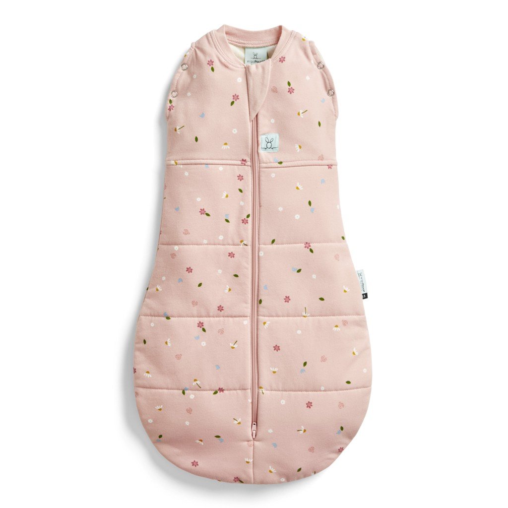 Ergopouch Zavinovačka a pytel na spaní 2v1 Cocoon Daisies 6-12 m