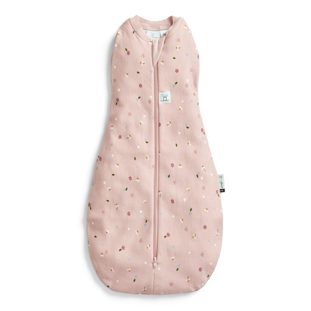 Ergopouch Zavinovačka a vak na spaní 2v1 Cocoon Daisies 3-6 m