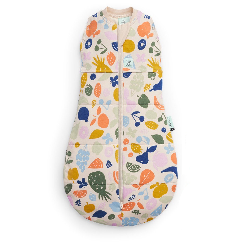 Ergopouch Zavinovačka a vak na spaní 2v1 Cocoon Fruit Salad 3-6 m