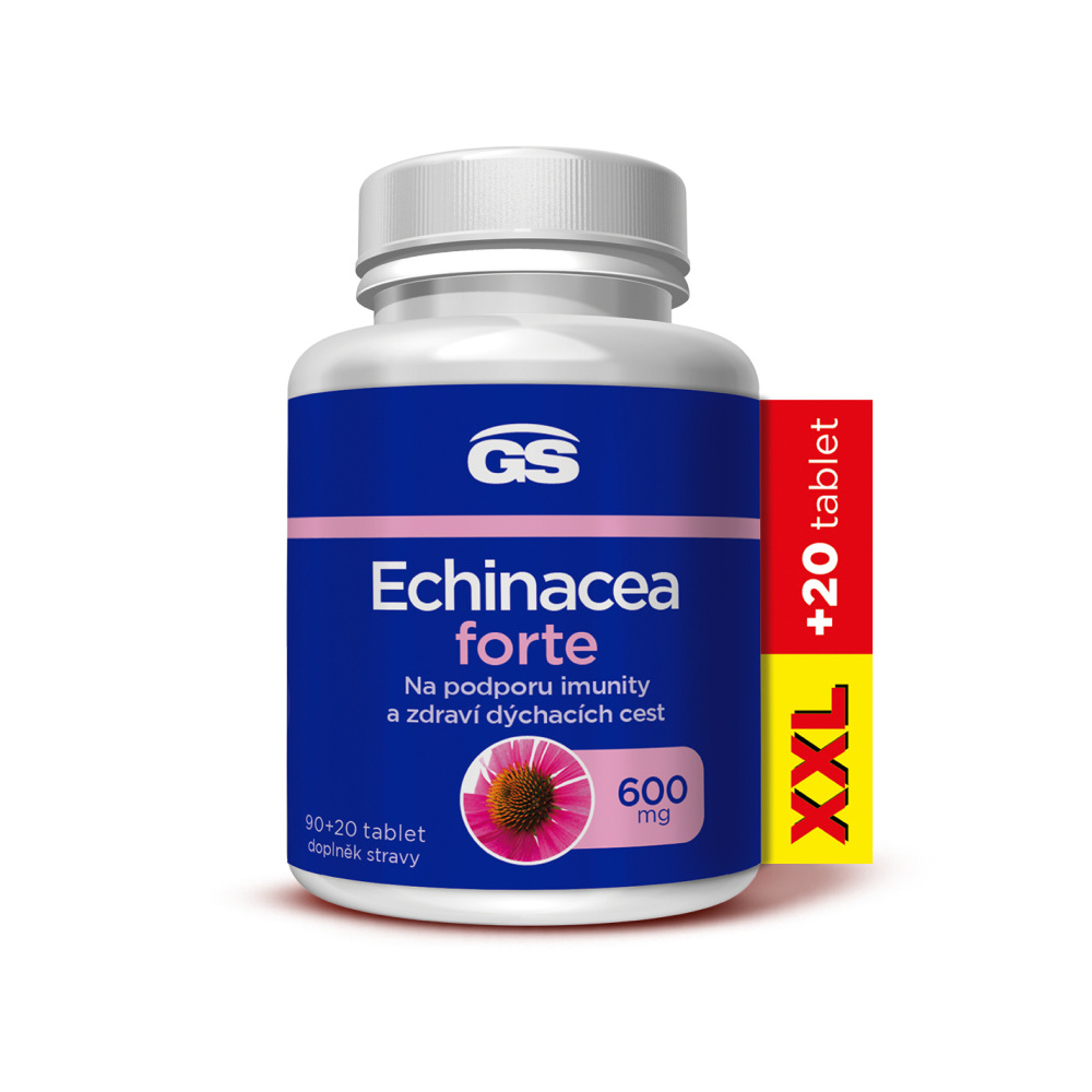 GS Echinacea Forte 600 mg XXL 90+20 tablet GS