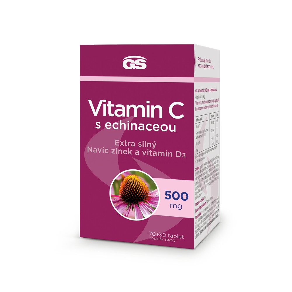 GS Vitamin C s echinaceou 70+30 tablet GS
