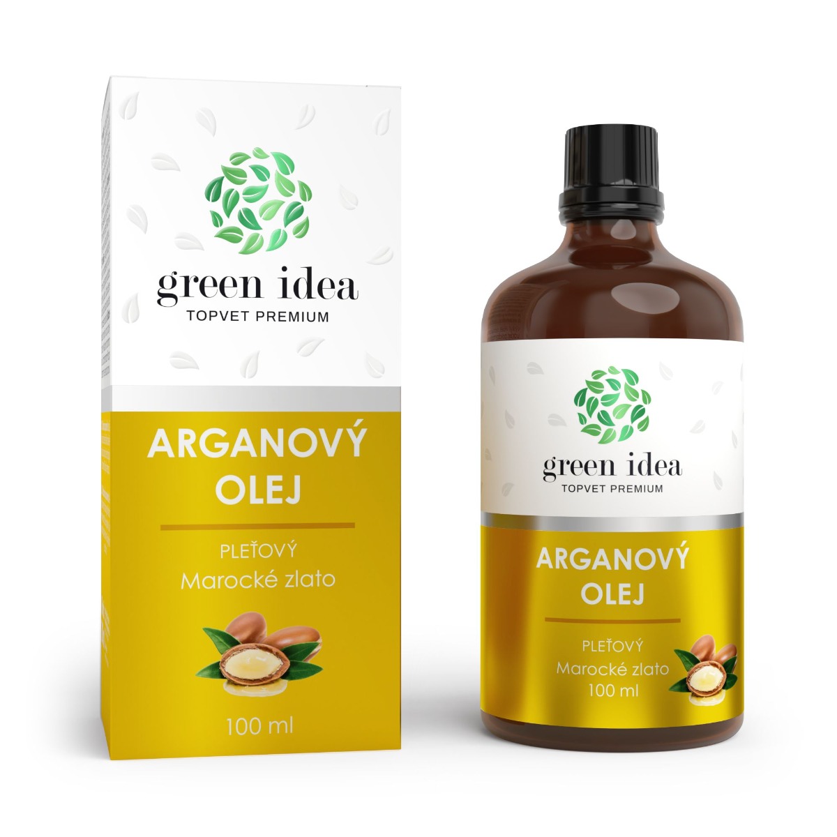 Green idea Arganový olej 100 ml Green idea